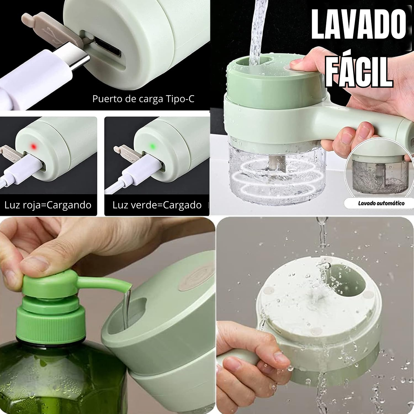 MultiCut PRO™-Cortador de Verduras Eléctrica